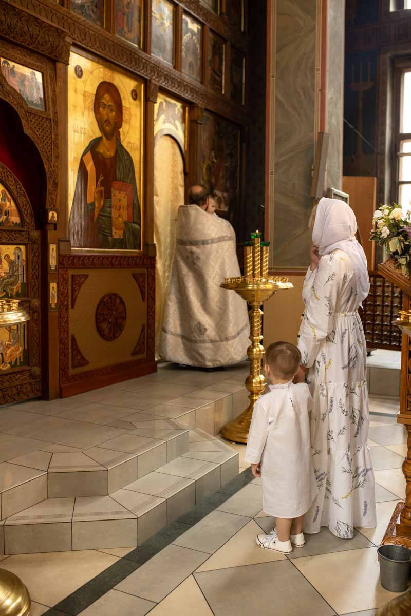 Таинство Крещения Данила и Саши. Фотограф в Железнодорожном и Балашихе