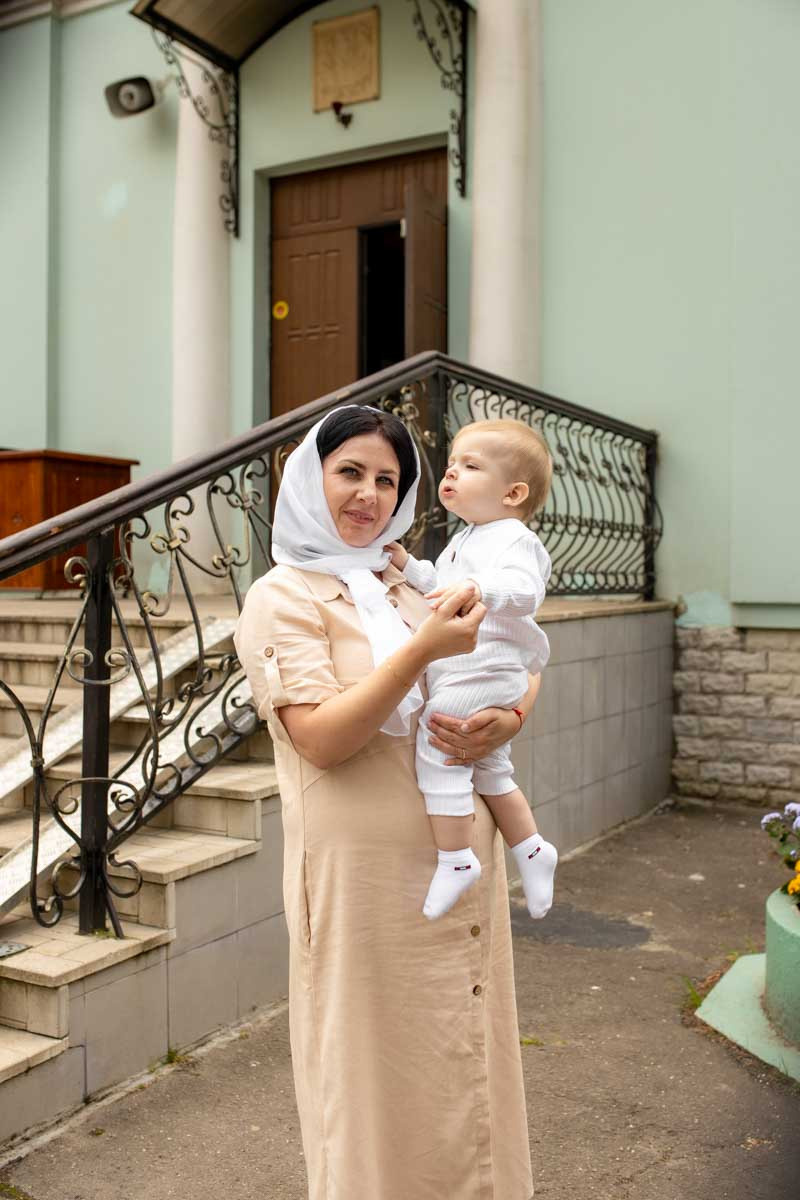 Таинство Крещения Данила и Саши. Фотограф в Железнодорожном и Балашихе