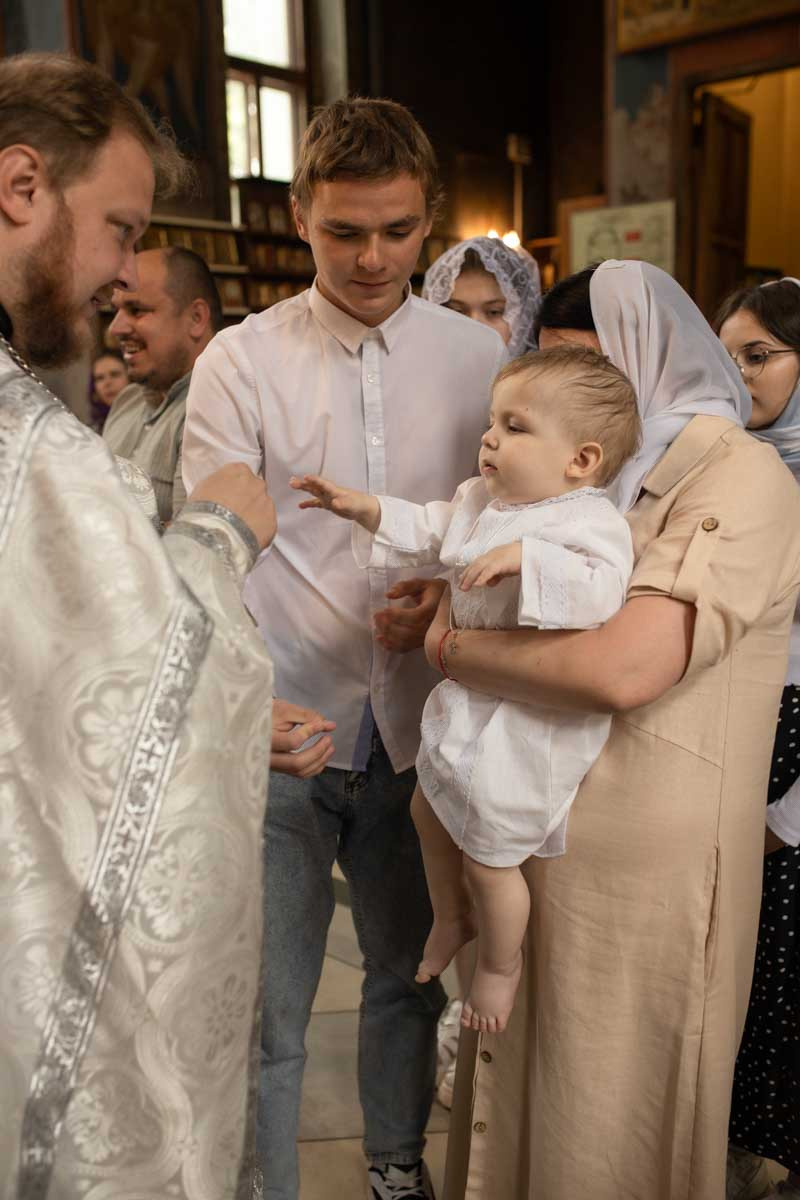 Таинство Крещения Данила и Саши. Фотограф в Железнодорожном и Балашихе