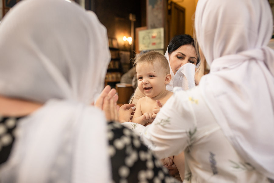 Таинство Крещения Данила и Саши. Фотограф в Железнодорожном и Балашихе