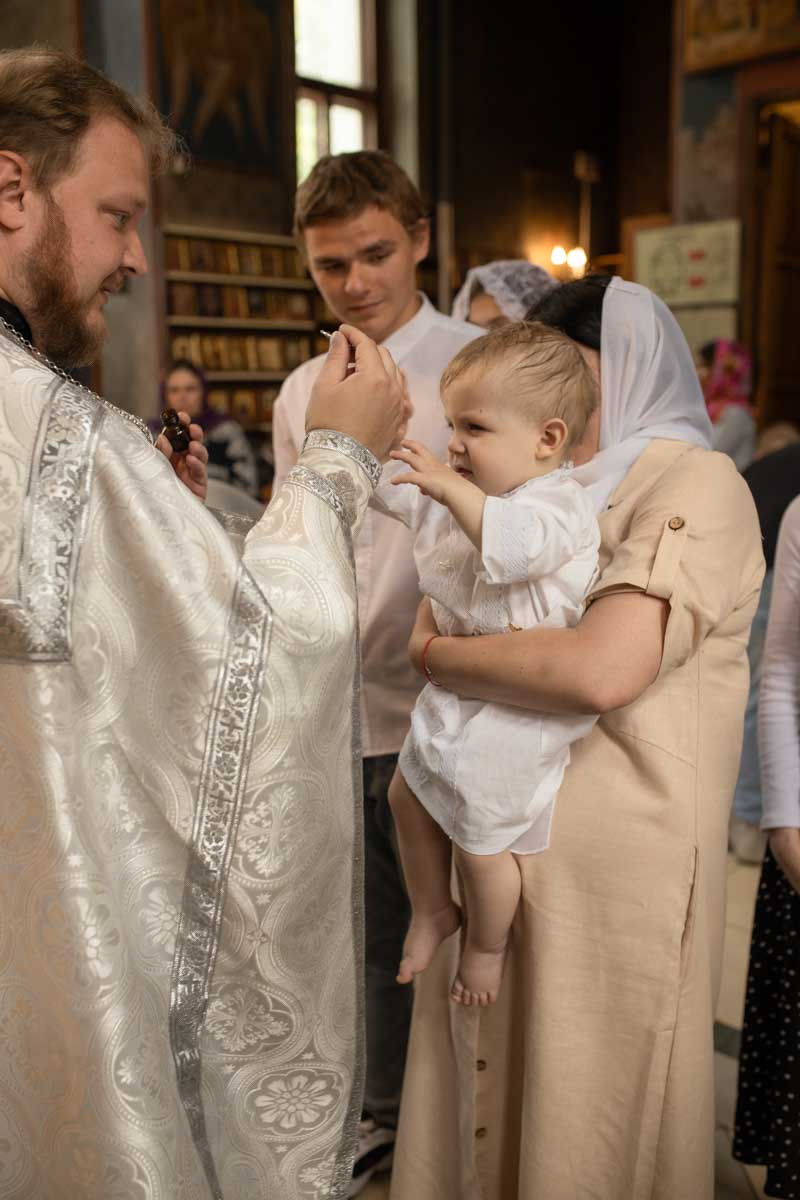 Таинство Крещения Данила и Саши. Фотограф в Железнодорожном и Балашихе