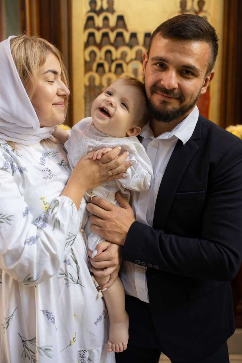 Таинство Крещения Данила и Саши. Фотограф в Железнодорожном и Балашихе