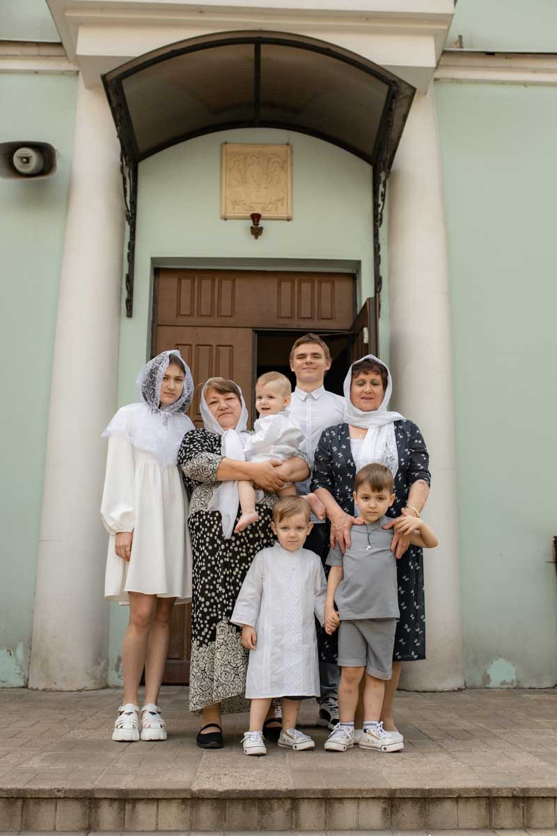 Таинство Крещения Данила и Саши. Фотограф в Железнодорожном и Балашихе