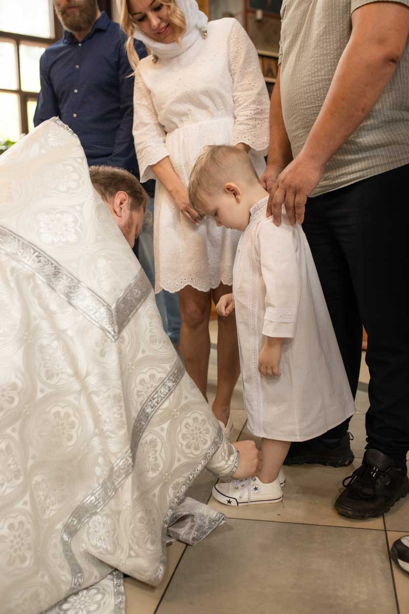 Таинство Крещения Данила и Саши. Фотограф в Железнодорожном и Балашихе