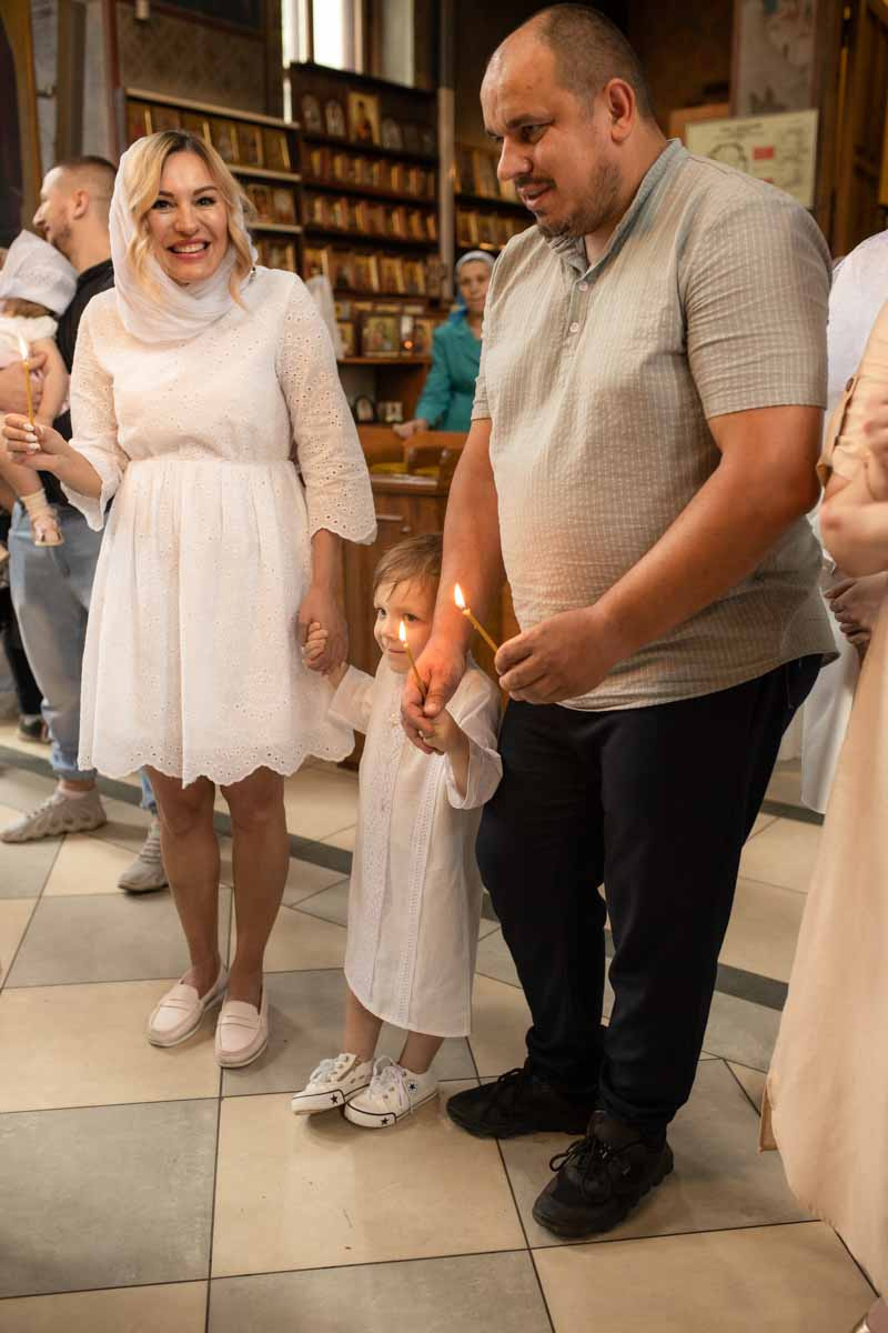 Таинство Крещения Данила и Саши. Фотограф в Железнодорожном и Балашихе