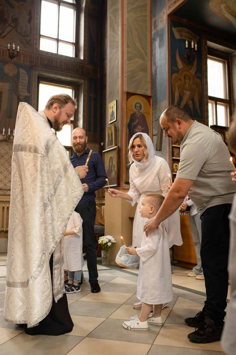 Таинство Крещения Данила и Саши. Фотограф в Железнодорожном и Балашихе