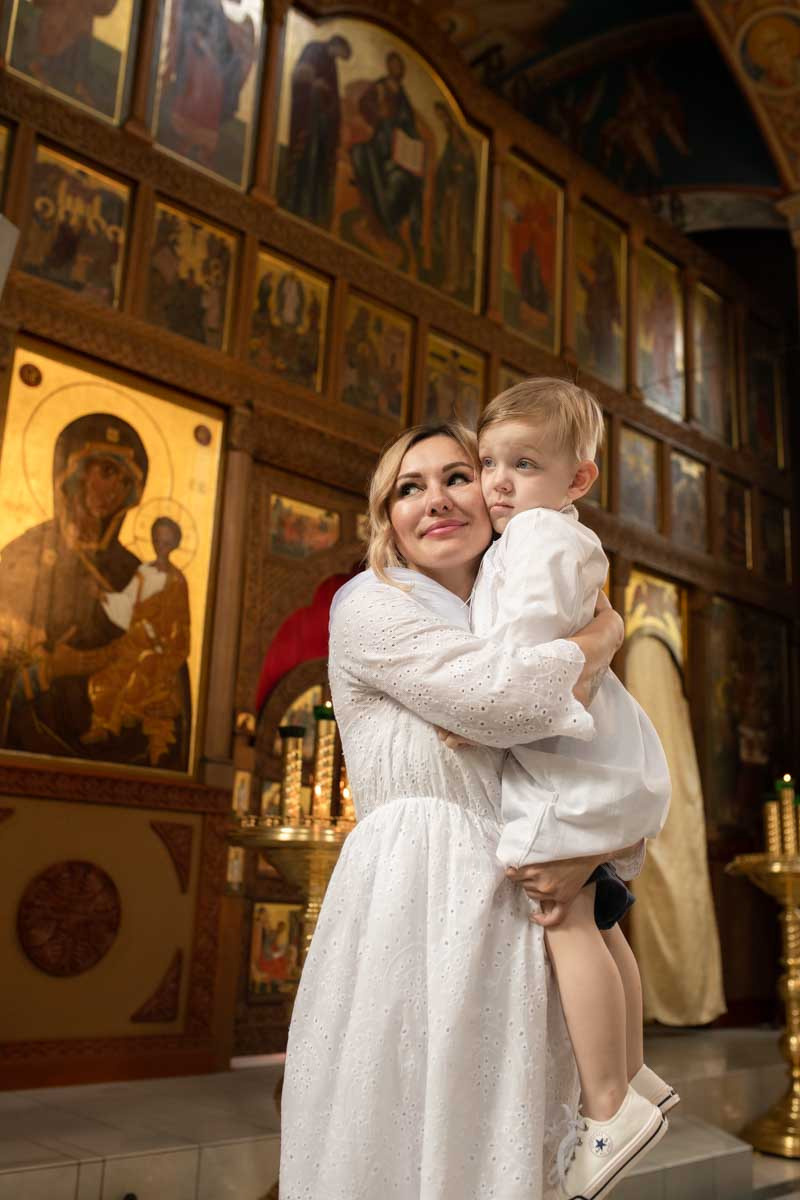 Таинство Крещения Данила и Саши. Фотограф в Железнодорожном и Балашихе