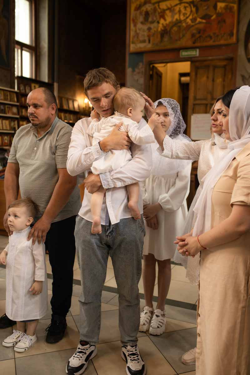 Таинство Крещения Данила и Саши. Фотограф в Железнодорожном и Балашихе