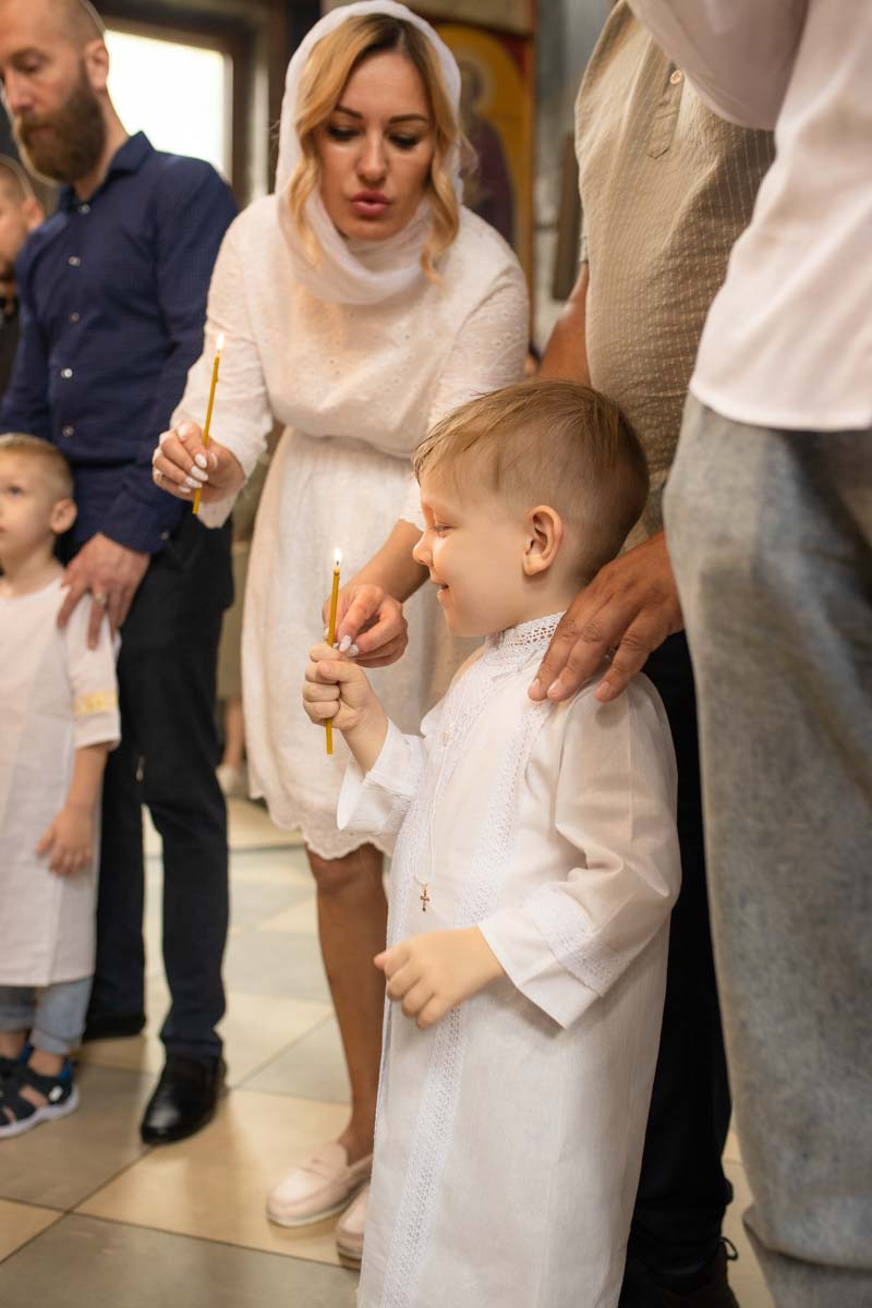 Таинство Крещения Данила и Саши. Фотограф в Железнодорожном и Балашихе