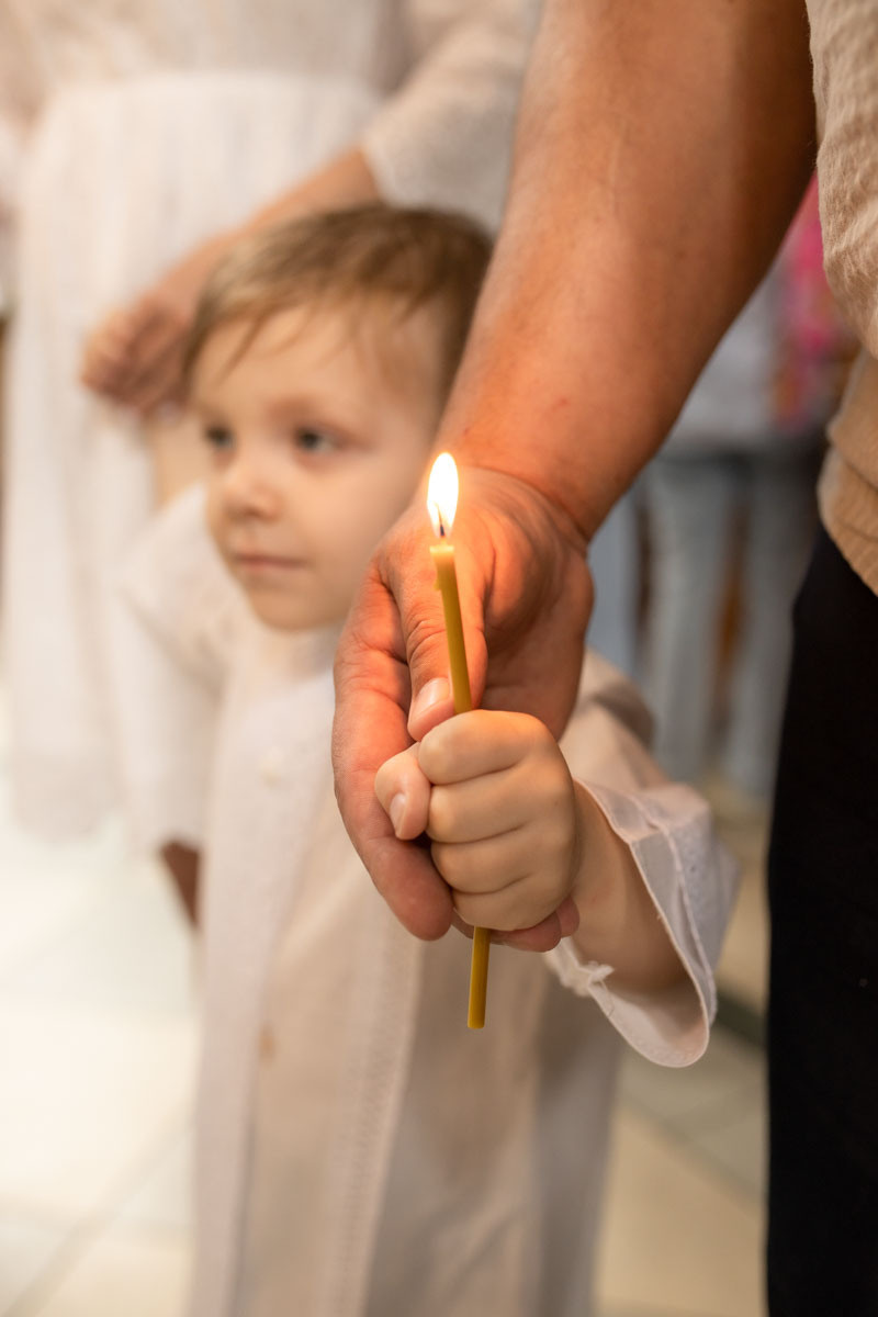 Таинство Крещения Данила и Саши. Фотограф в Железнодорожном и Балашихе