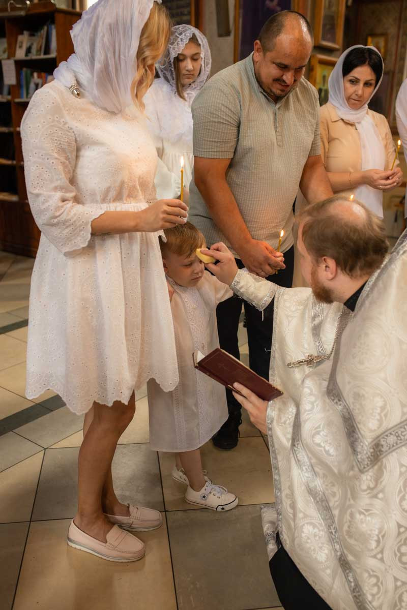 Таинство Крещения Данила и Саши. Фотограф в Железнодорожном и Балашихе