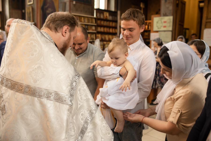 Таинство Крещения Данила и Саши. Фотограф в Железнодорожном и Балашихе
