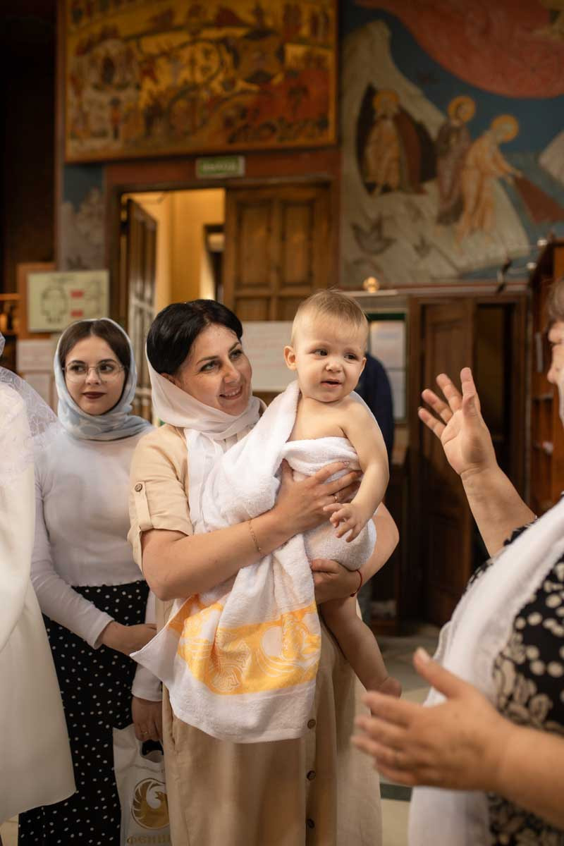 Таинство Крещения Данила и Саши. Фотограф в Железнодорожном и Балашихе