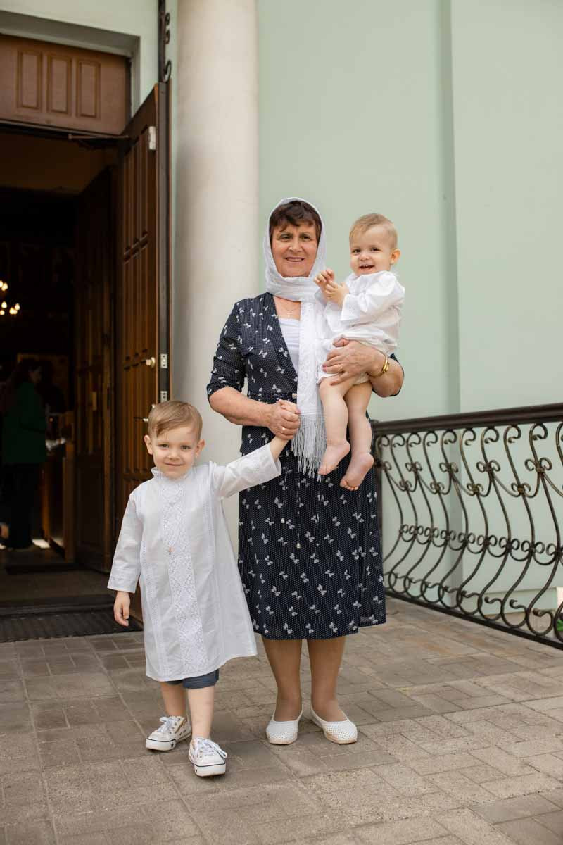 Таинство Крещения Данила и Саши. Фотограф в Железнодорожном и Балашихе