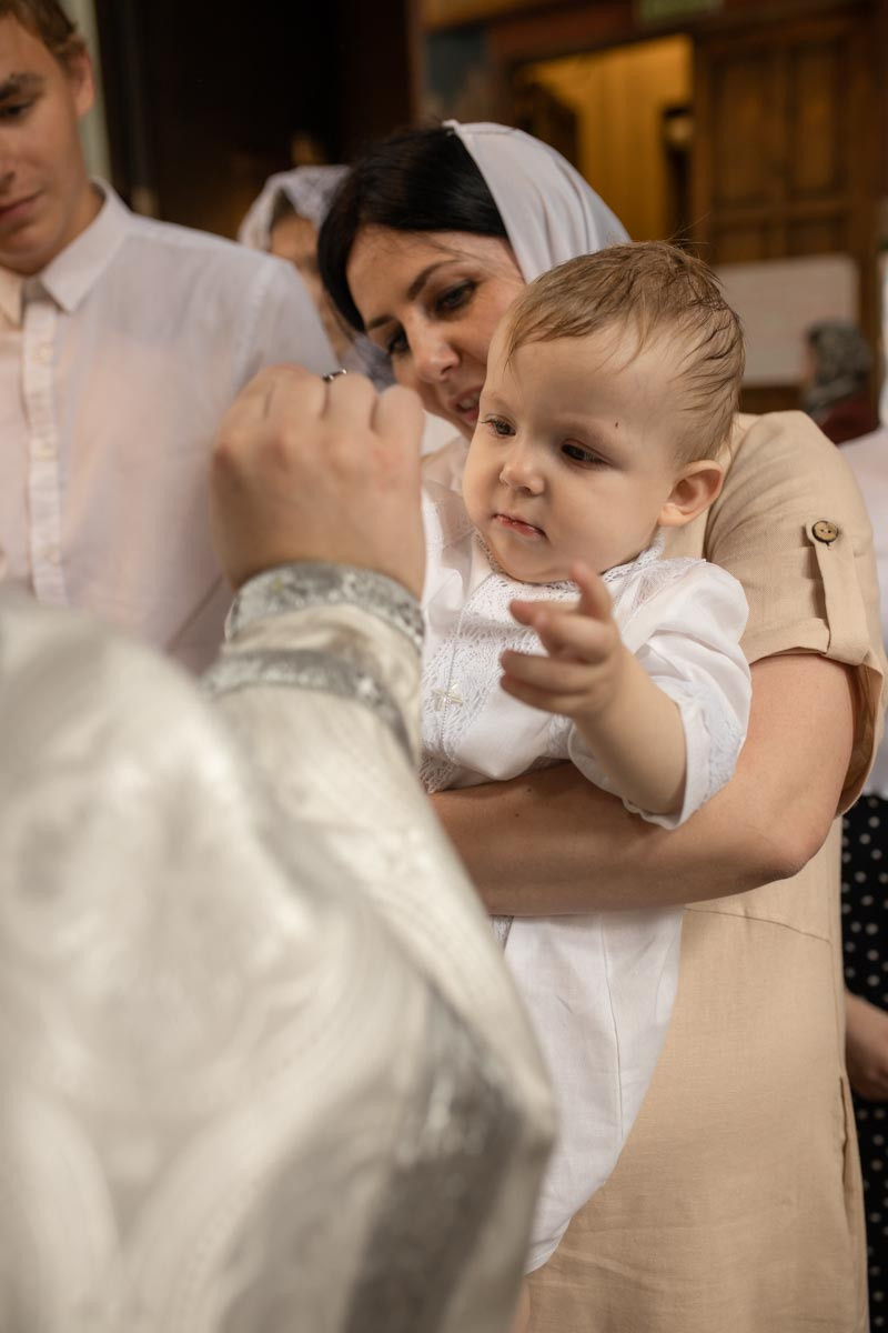 Таинство Крещения Данила и Саши. Фотограф в Железнодорожном и Балашихе