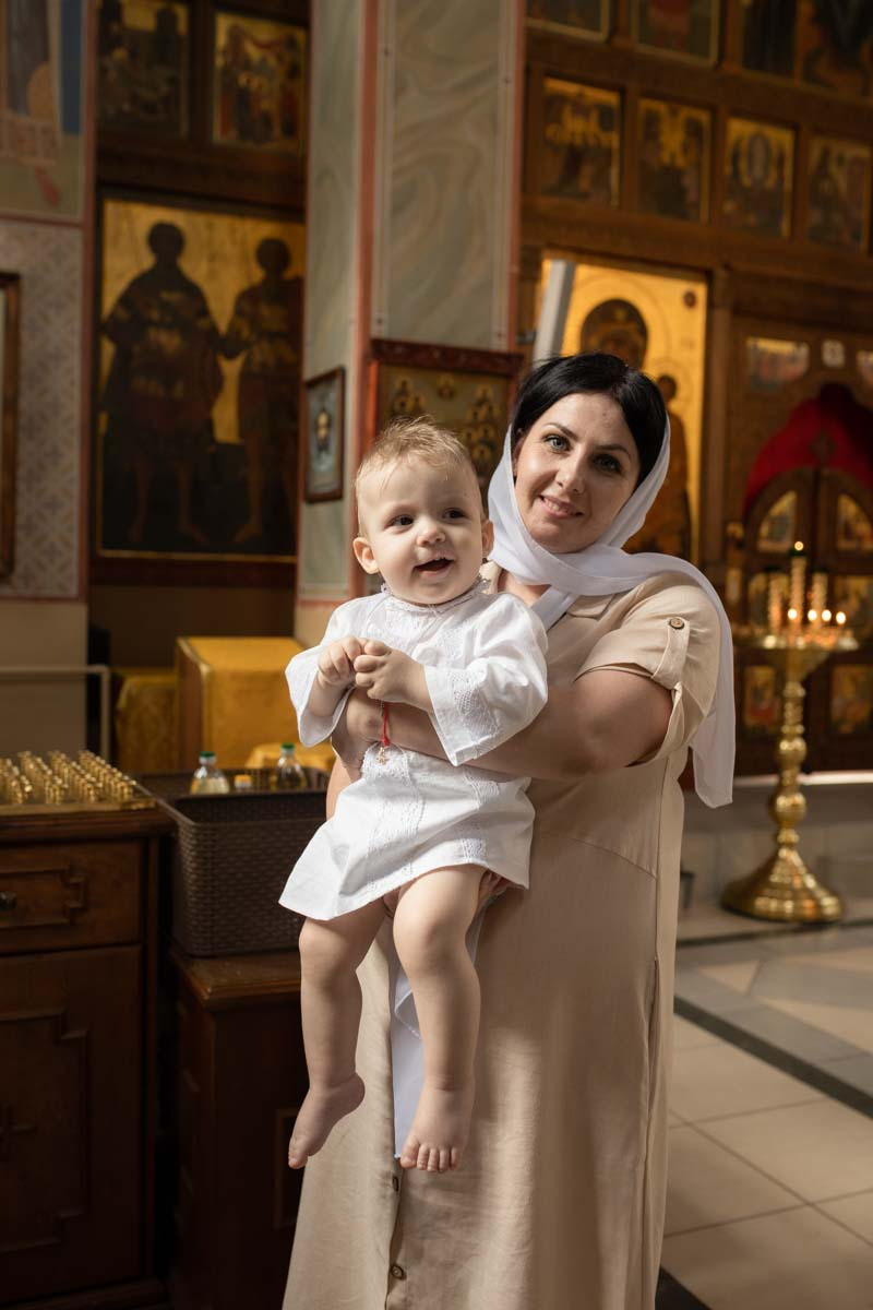 Таинство Крещения Данила и Саши. Фотограф в Железнодорожном и Балашихе