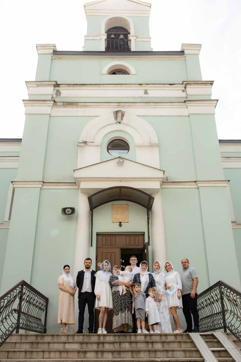 Таинство Крещения Данила и Саши. Фотограф в Железнодорожном и Балашихе