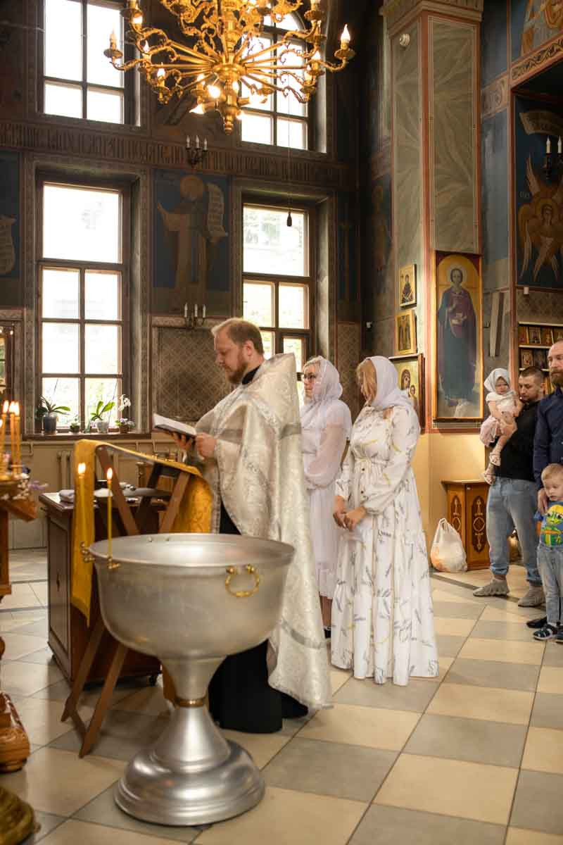 Таинство Крещения Данила и Саши. Фотограф в Железнодорожном и Балашихе