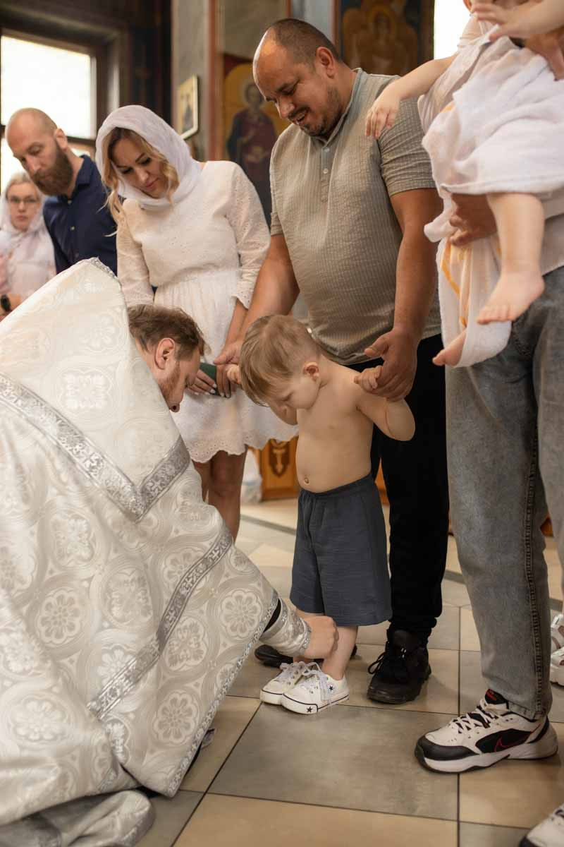 Таинство Крещения Данила и Саши. Фотограф в Железнодорожном и Балашихе