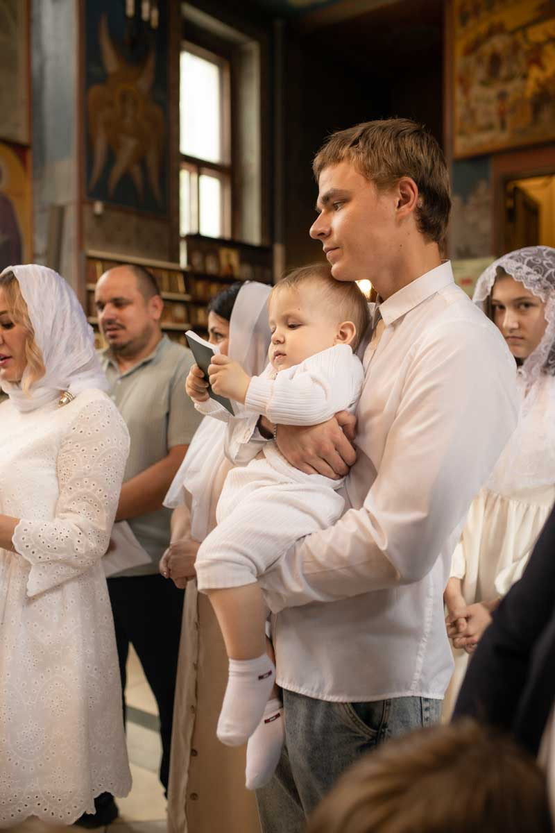 Таинство Крещения Данила и Саши. Фотограф в Железнодорожном и Балашихе