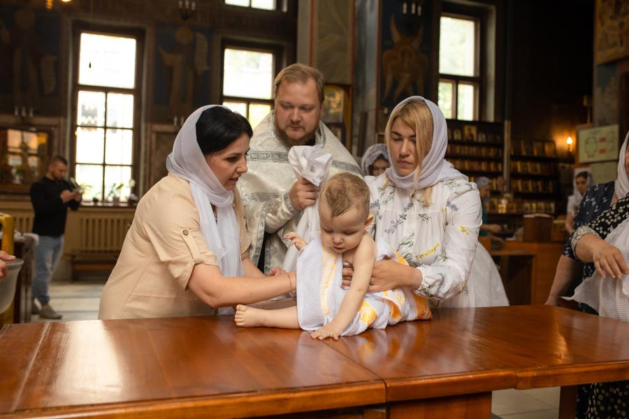 Таинство Крещения Данила и Саши. Фотограф в Железнодорожном и Балашихе