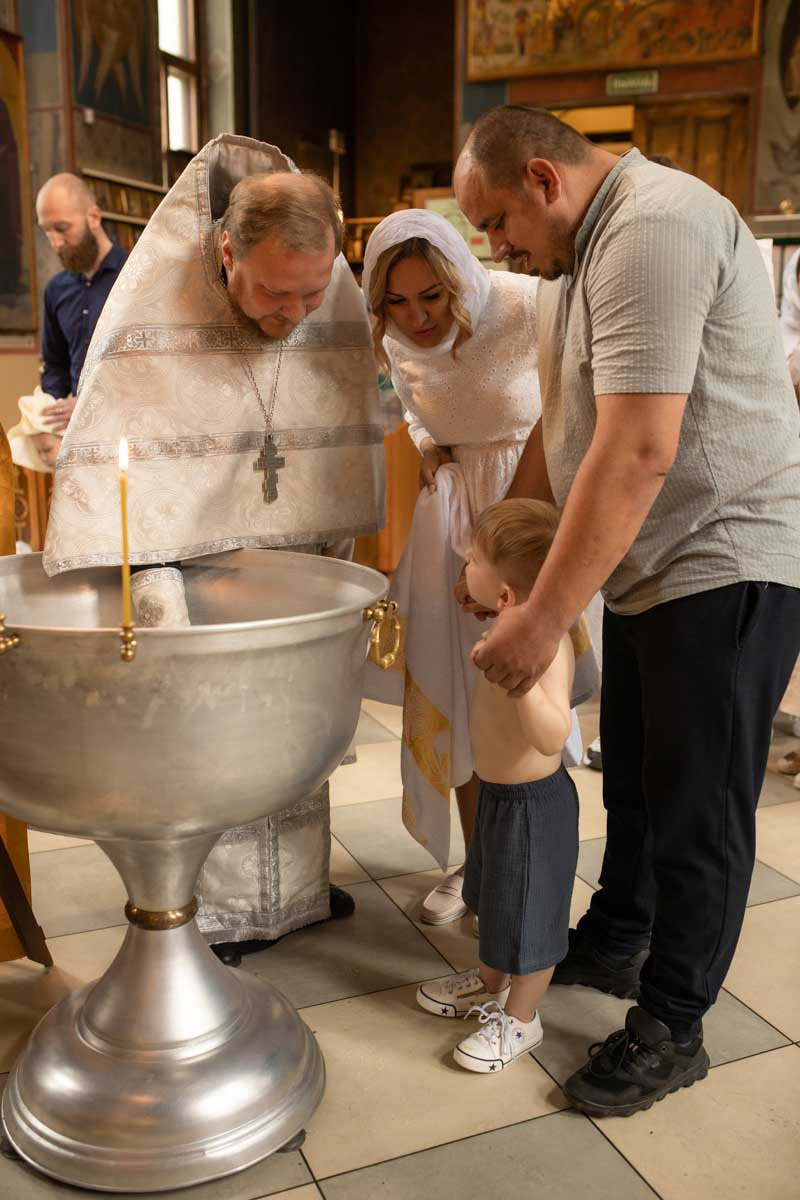 Таинство Крещения Данила и Саши. Фотограф в Железнодорожном и Балашихе