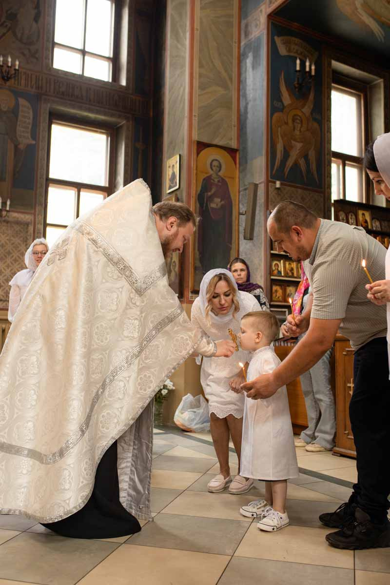Таинство Крещения Данила и Саши. Фотограф в Железнодорожном и Балашихе