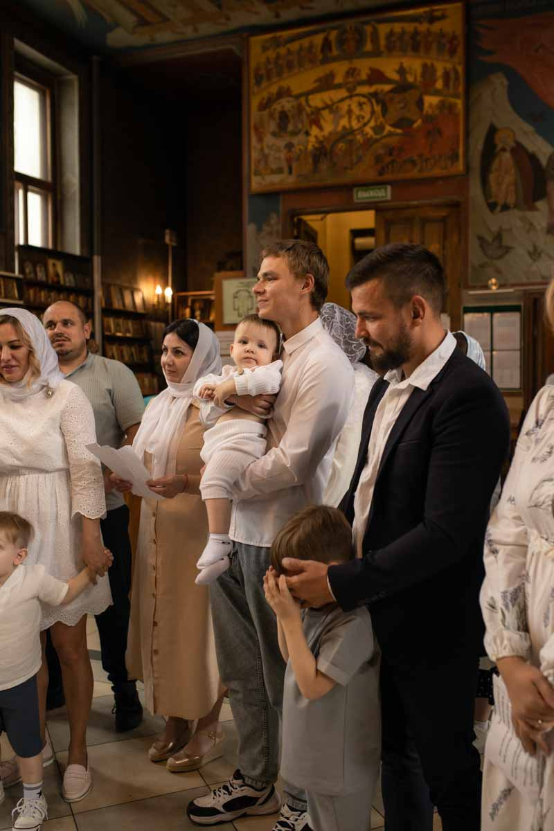 Таинство Крещения Данила и Саши. Фотограф в Железнодорожном и Балашихе