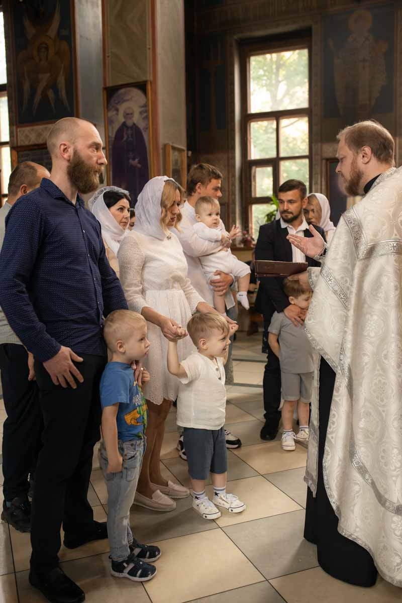 Таинство Крещения Данила и Саши. Фотограф в Железнодорожном и Балашихе