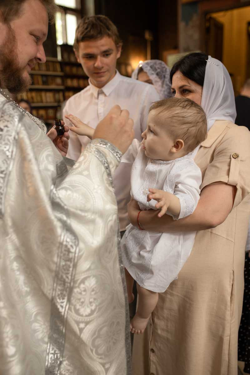 Таинство Крещения Данила и Саши. Фотограф в Железнодорожном и Балашихе