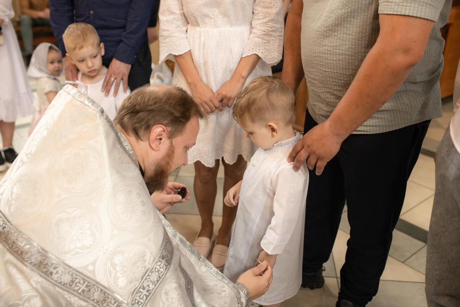 Таинство Крещения Данила и Саши. Фотограф в Железнодорожном и Балашихе