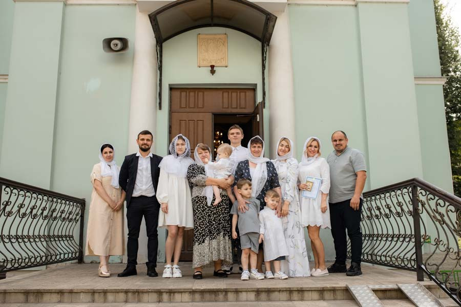 Таинство Крещения Данила и Саши. Фотограф в Железнодорожном и Балашихе