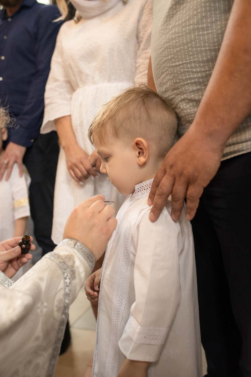 Таинство Крещения Данила и Саши. Фотограф в Железнодорожном и Балашихе
