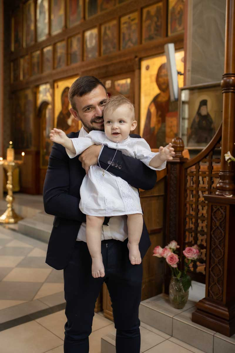 Таинство Крещения Данила и Саши. Фотограф в Железнодорожном и Балашихе