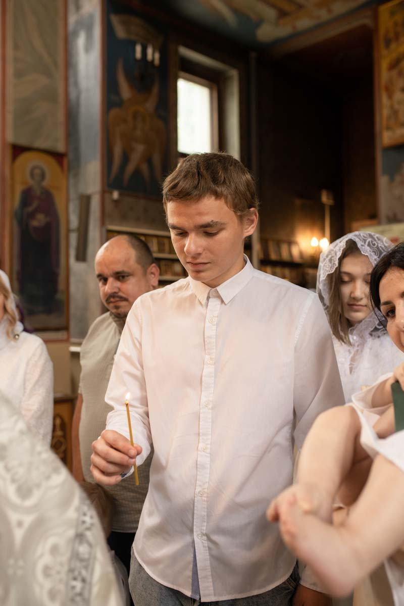 Таинство Крещения Данила и Саши. Фотограф в Железнодорожном и Балашихе