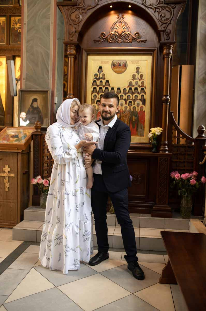 Таинство Крещения Данила и Саши. Фотограф в Железнодорожном и Балашихе