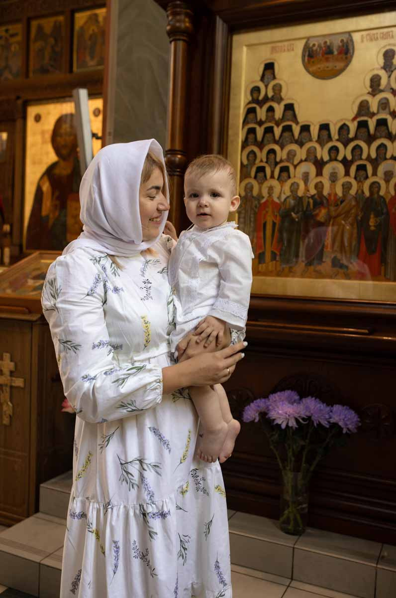 Таинство Крещения Данила и Саши. Фотограф в Железнодорожном и Балашихе