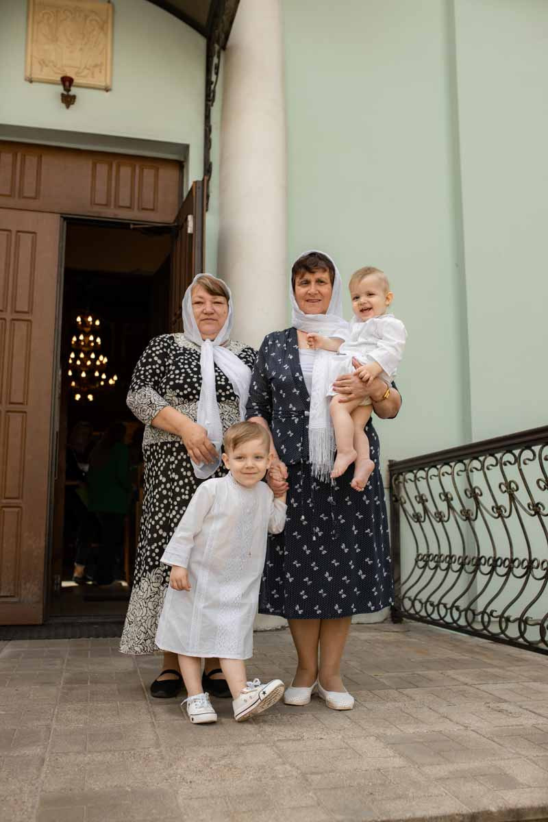 Таинство Крещения Данила и Саши. Фотограф в Железнодорожном и Балашихе