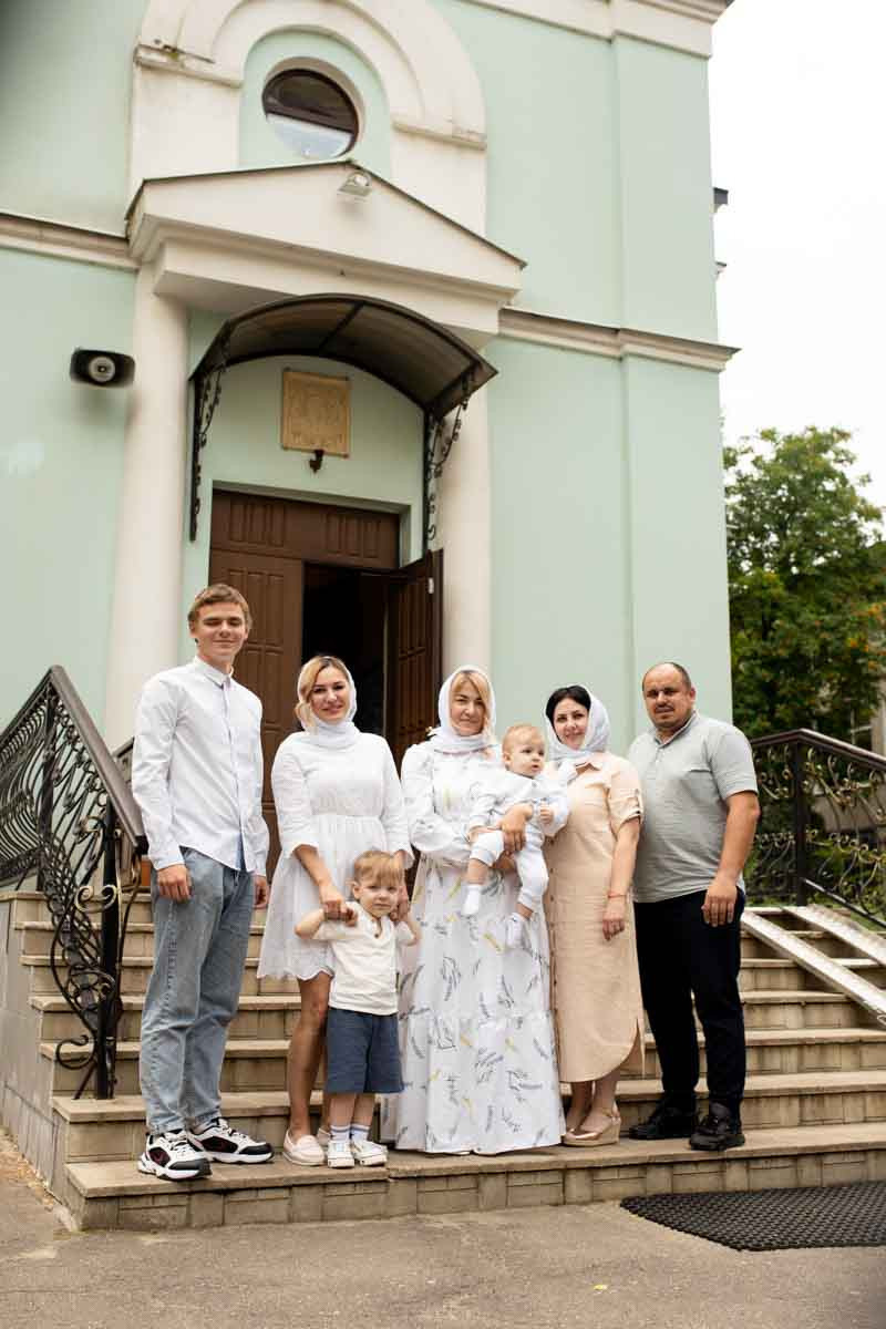 Таинство Крещения Данила и Саши. Фотограф в Железнодорожном и Балашихе