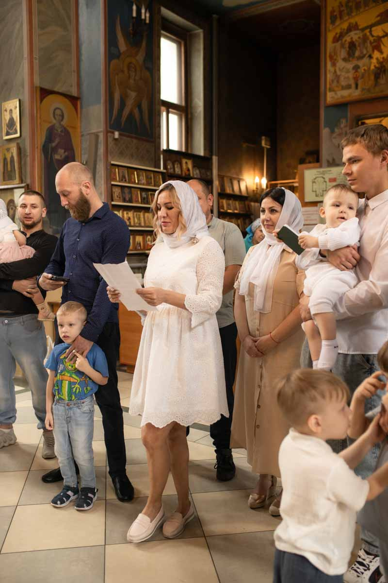 Таинство Крещения Данила и Саши. Фотограф в Железнодорожном и Балашихе