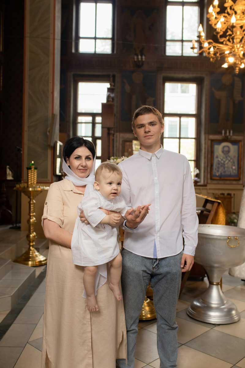 Таинство Крещения Данила и Саши. Фотограф в Железнодорожном и Балашихе