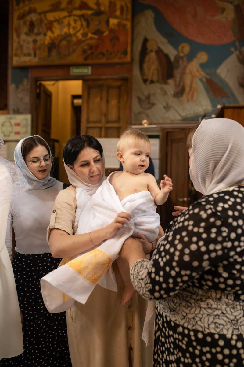 Таинство Крещения Данила и Саши. Фотограф в Железнодорожном и Балашихе