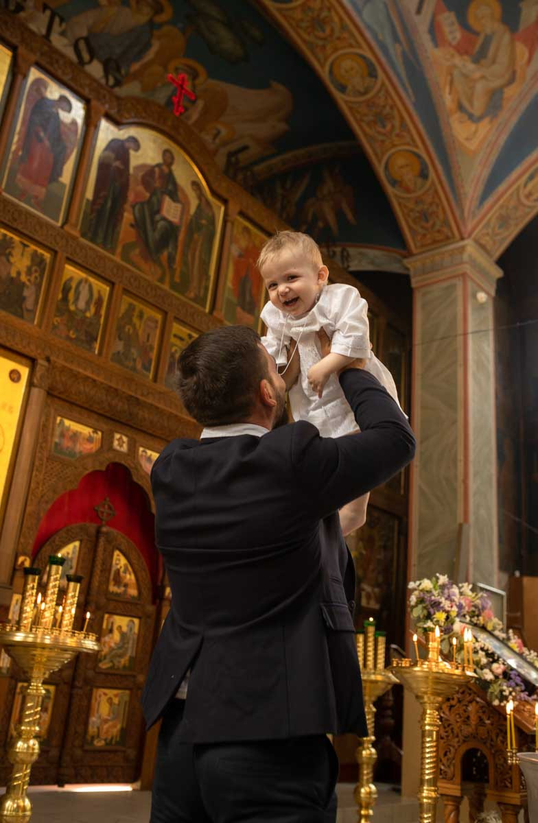 Таинство Крещения Данила и Саши. Фотограф в Железнодорожном и Балашихе