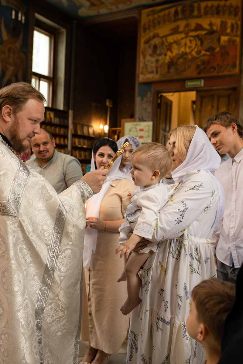 Таинство Крещения Данила и Саши. Фотограф в Железнодорожном и Балашихе