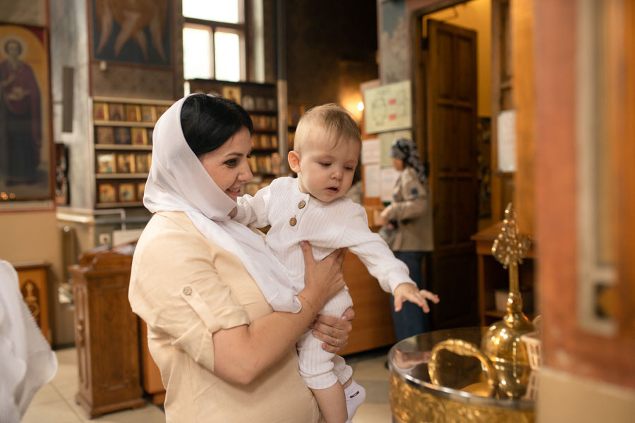 Таинство Крещения Данила и Саши. Фотограф в Железнодорожном и Балашихе