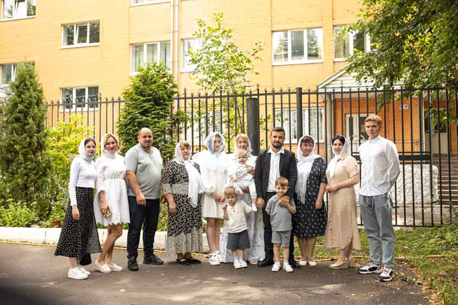 Таинство Крещения Данила и Саши. Фотограф в Железнодорожном и Балашихе
