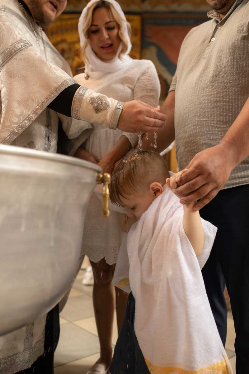 Таинство Крещения Данила и Саши. Фотограф в Железнодорожном и Балашихе