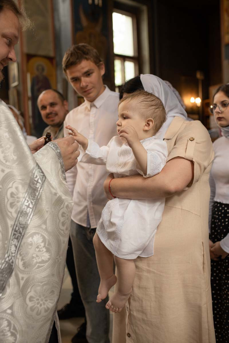 Таинство Крещения Данила и Саши. Фотограф в Железнодорожном и Балашихе
