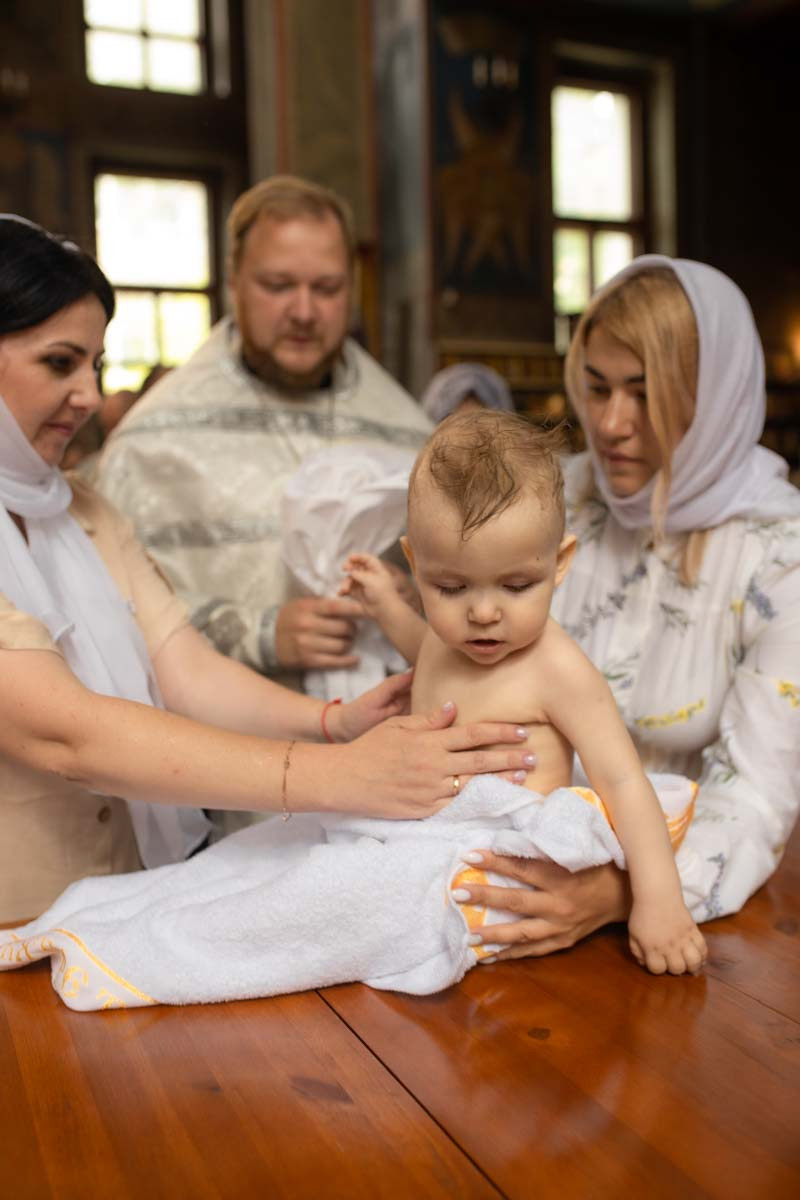Таинство Крещения Данила и Саши. Фотограф в Железнодорожном и Балашихе