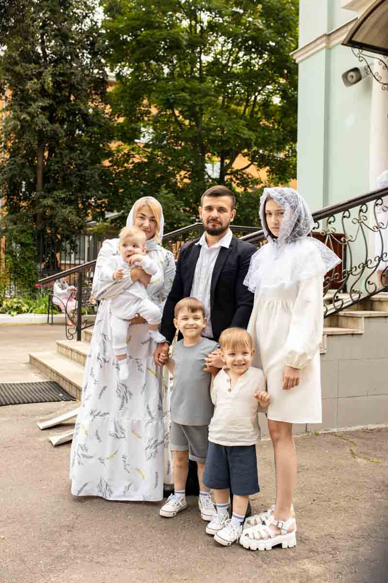 Таинство Крещения Данила и Саши. Фотограф в Железнодорожном и Балашихе